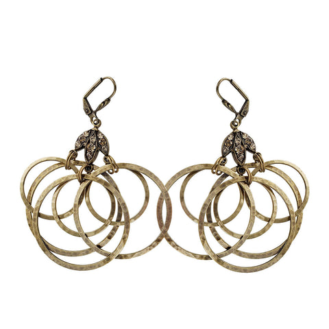 Anne Koplik Orbiting Hoops Earrings