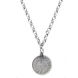 Avant Garde Paris Long French Coin Necklace Other Side