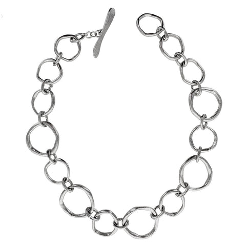  Avant Garde Paris Silver Fanfan Necklace