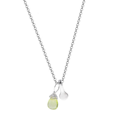 b.u. Peridot Harmony Necklace