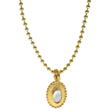 Betty Carre Crystal Medaglia Necklace