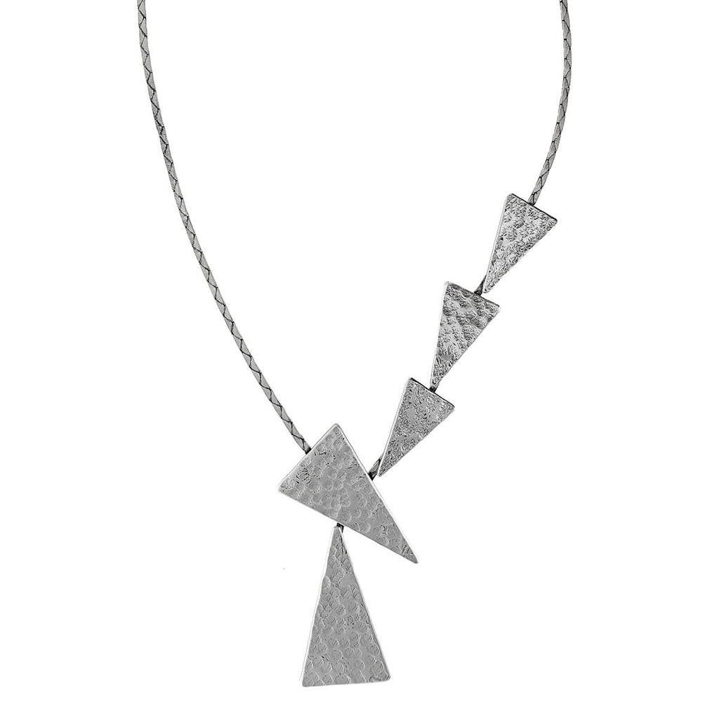 Cascading Shapes Necklace By Aris Sheva