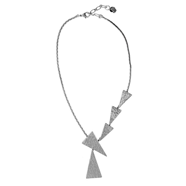 Cascading Shapes Necklace By Aris Sheva