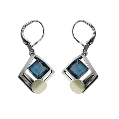 Christophe Poly Blue View Earrings
