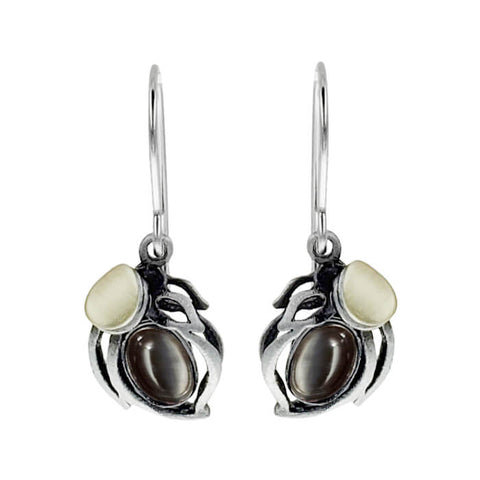 Christophe Poly Petite Draping Blossom Earrings