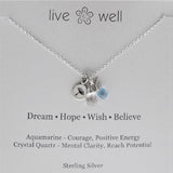 Dream, Hope, Wish, Believe Necklace