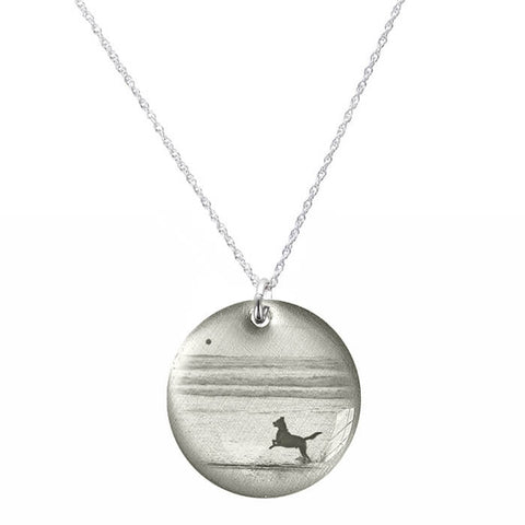 Everyday Artifact Dog On Beach Necklace