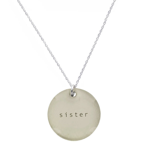 Everyday Artifact Sister Necklace