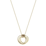 Four Loving Sisters Gold Necklace By Live Well Another View