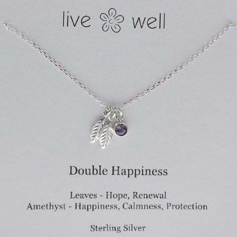 Double Happiness Necklace By Live Well