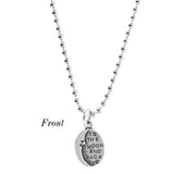 I Love You To The Moon And Back Necklace Sterling Silver