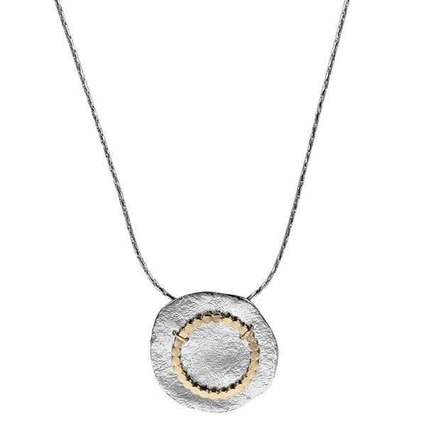 Israeli Dganit Hen Winter Moon Necklace