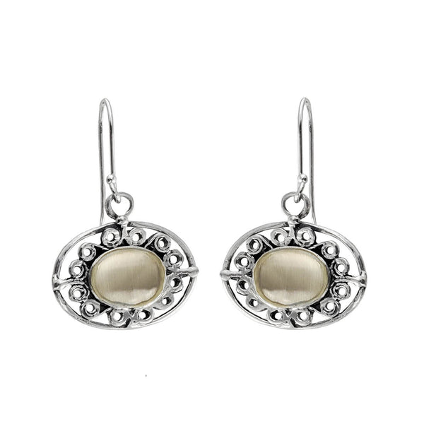  Israeli Ornamental Frame Earrings