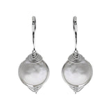 J & I Full Moon Pearl Earrings