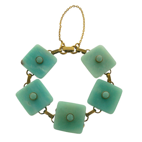 Jan Michaels Amazonite Squares Bracelet