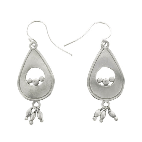 Julia Britell Tear Drop With Petite Dangles Earrings