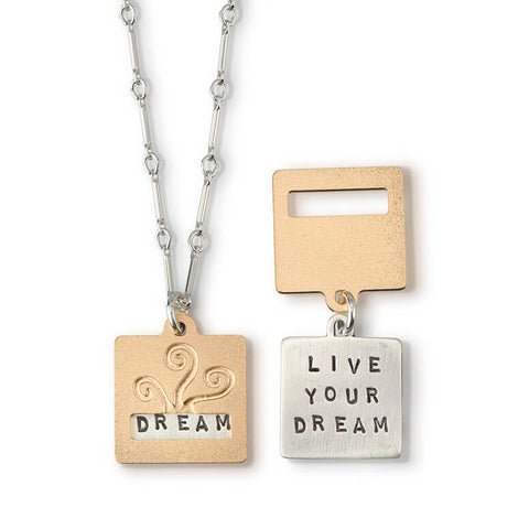 Kathy Bransfield "Live Your Dream" Necklace