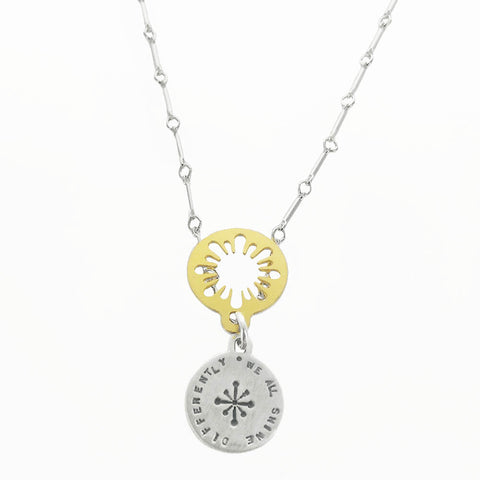 Kathy Bransfield "We All Shine" Necklace