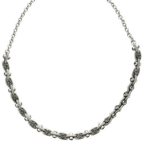 La Vie Parisienne Crystal Chain Necklace