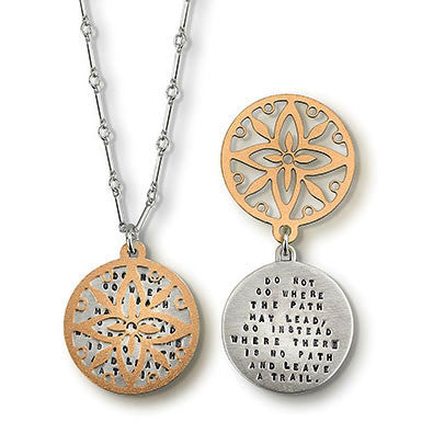 Kathy Bransfield Leave A Trail Necklace