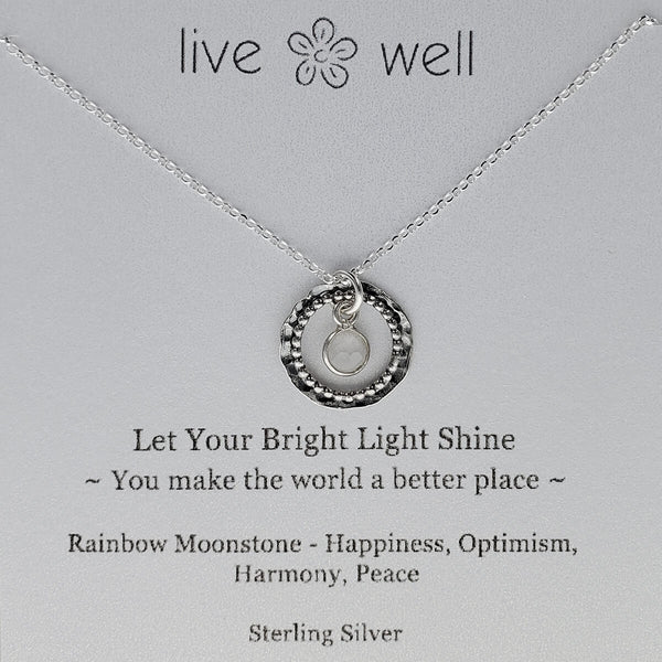 Let Your Bright Light Shine Necklace By Live Well