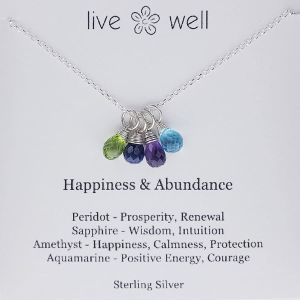 Happiness And Abundance Necklace By Live Well