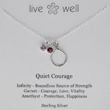  Quiet Courage Necklace By Live Well