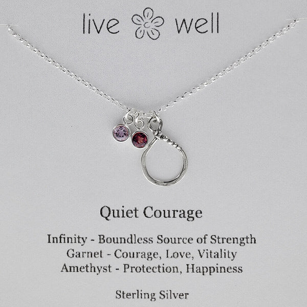  Quiet Courage Necklace By Live Well