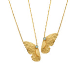 Mariposa Friendship Butterfly Necklace By Aris 