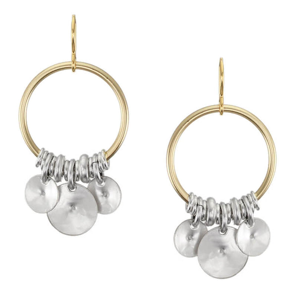  Marjorie Baer Cymbols And Hoops Earrings