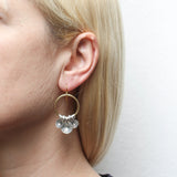 Marjorie Baer Cymbols And Hoops Earrings
