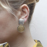 Marjorie Baer Floral Patterned Clip Earring