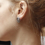 Marjorie Baer Knot Post Earrings On Ear