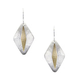 Marjorie Baer Layered Diamond Cutout Earrings