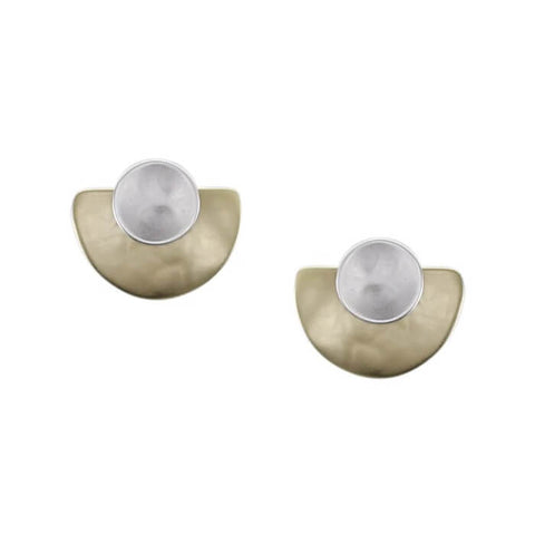 Marjorie Baer Rising Moon Post Earrings
