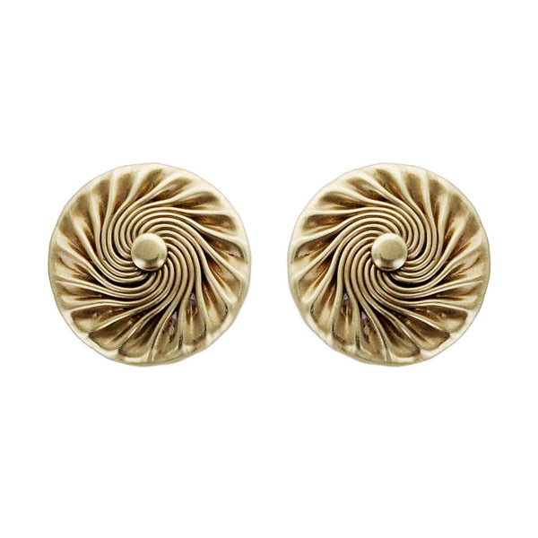 Marjorie Baer Spiraling Sun Post Earrings