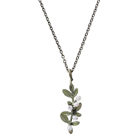 Michael Michaud Flowering Thyme Pendant Necklace