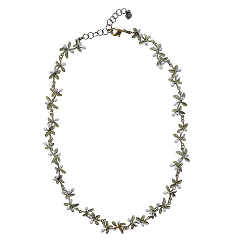 Michael Michaud Flowering Thyme Statement Necklace