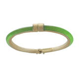 Michael Vincent Michaud Luminous Green Magnetic Bangle Bracelet View Two