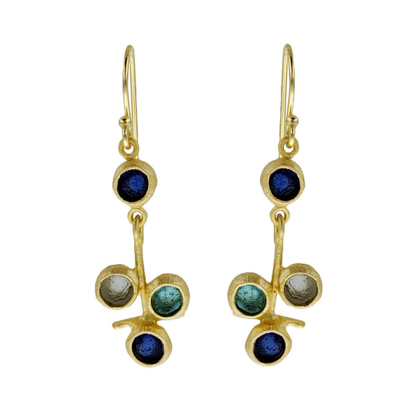 Michael Vincent Michaud Raindrops Dangle Earrings