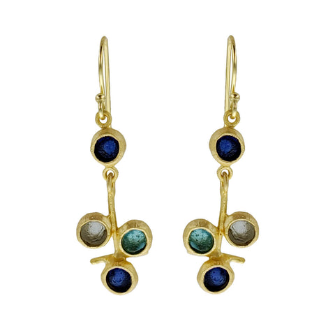 Michael Vincent Michaud Raindrops Dangle Earrings