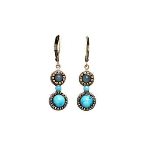 Michal Golan Petite Blue Nile Earrings