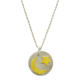 Reach For The Moon Inspirational Necklace