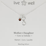 Mother Daughter Infinite Love Necklace