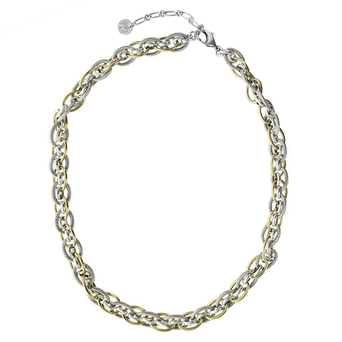 Ori Tao Bijoux Chain Maille Weave Necklace Another View