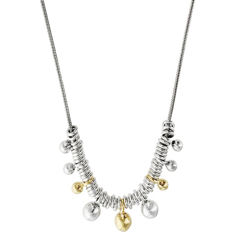 Ori Tao Bijoux Silver Gold Rings And Baubles Necklace