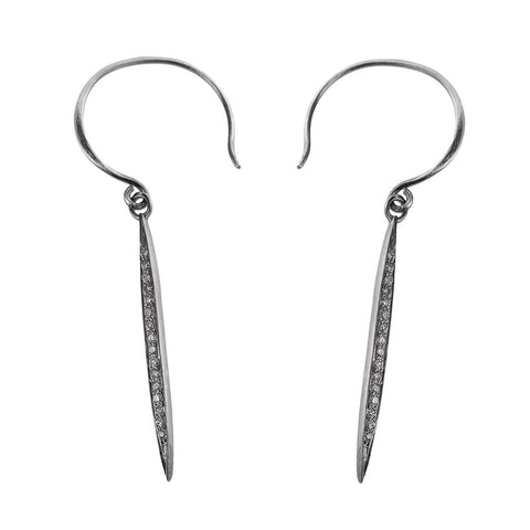 Original Hardware Everyday Diamond Marquise Spike Earrings