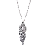 Patricia Locke Tipsy Fluer Necklace Black