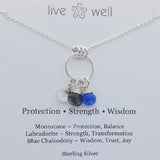 Protection Strength Wisdom Necklace By Live Well