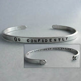 "Go Confidently In The Direction Of Your Dreams" Bracelet